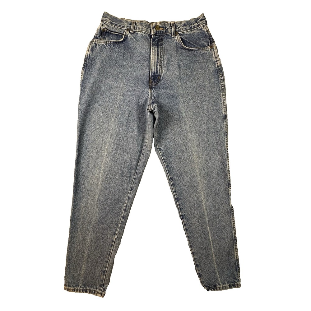 VTG Chic Women's 16 (32x29.25) Blue Medium‎ Wash Tapered Mom Jeans Made in USA